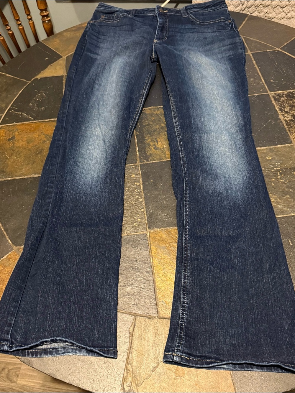 Lee Women's Dark Indigo Flare Jeans